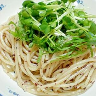 簡単！美味しい！＊ゆかりバター＊のスパゲッティー♪